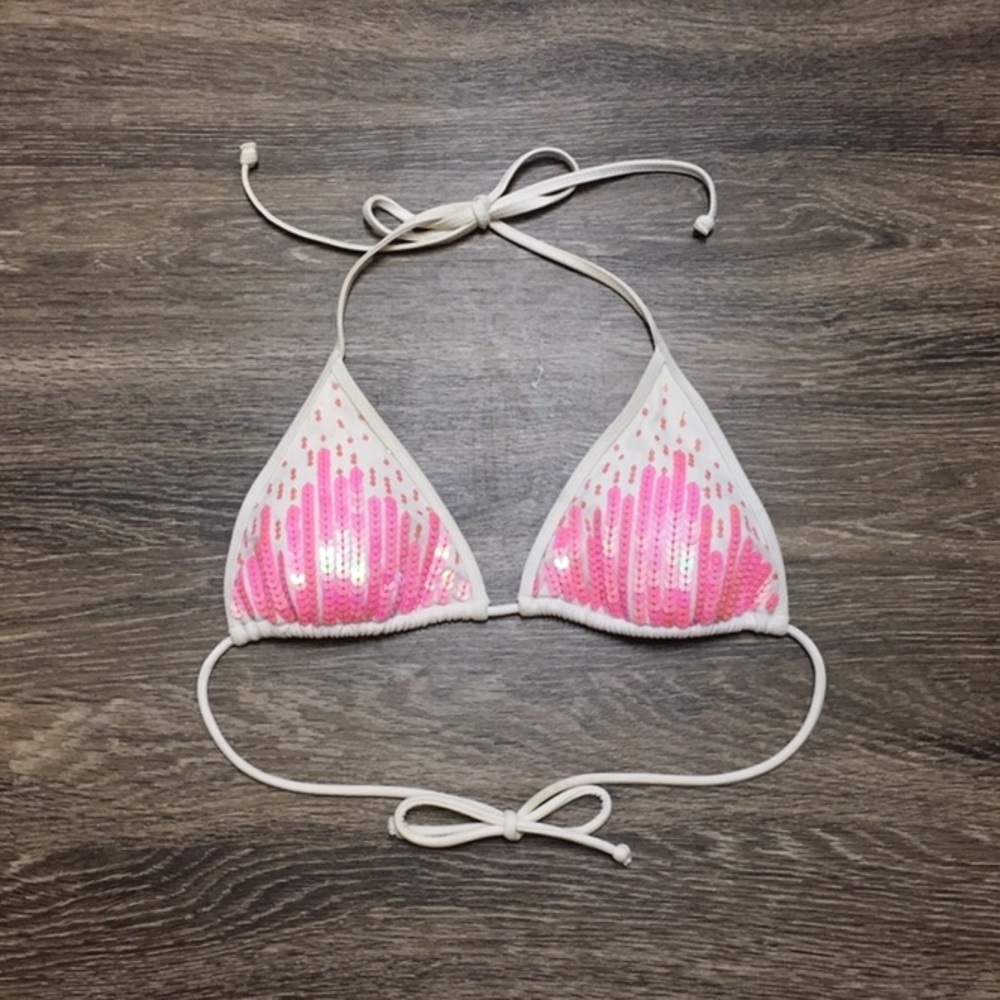 4 for $20✨ VS Sequin Bikini Top